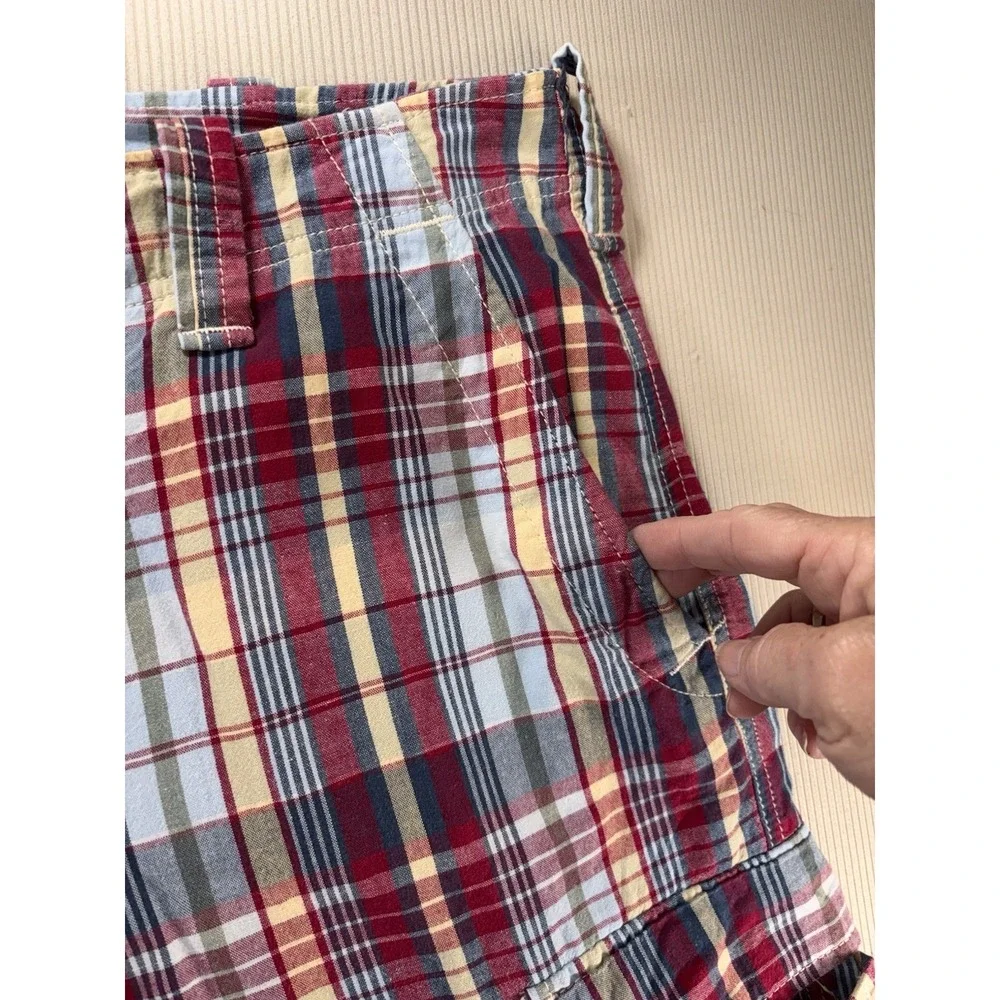 Polo Jeans Company Cargo Shorts Mens 38 Red Blue Yellow Green Madra Ralph Lauren
